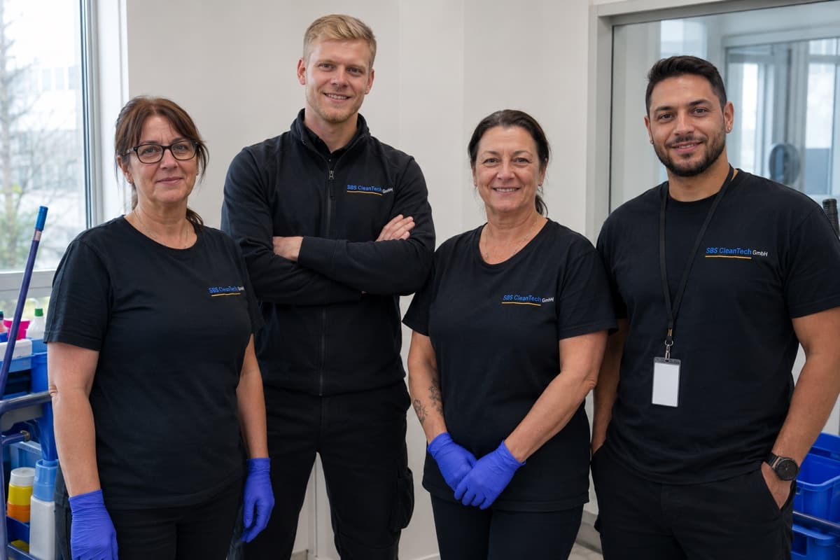 SBS Cleantech Team – Professionelle Reinigungskräfte in Norddeutschland